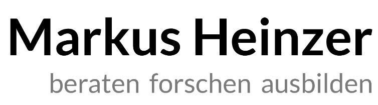 Markus Heinzer - beraten, forschen, ausbilden Logo